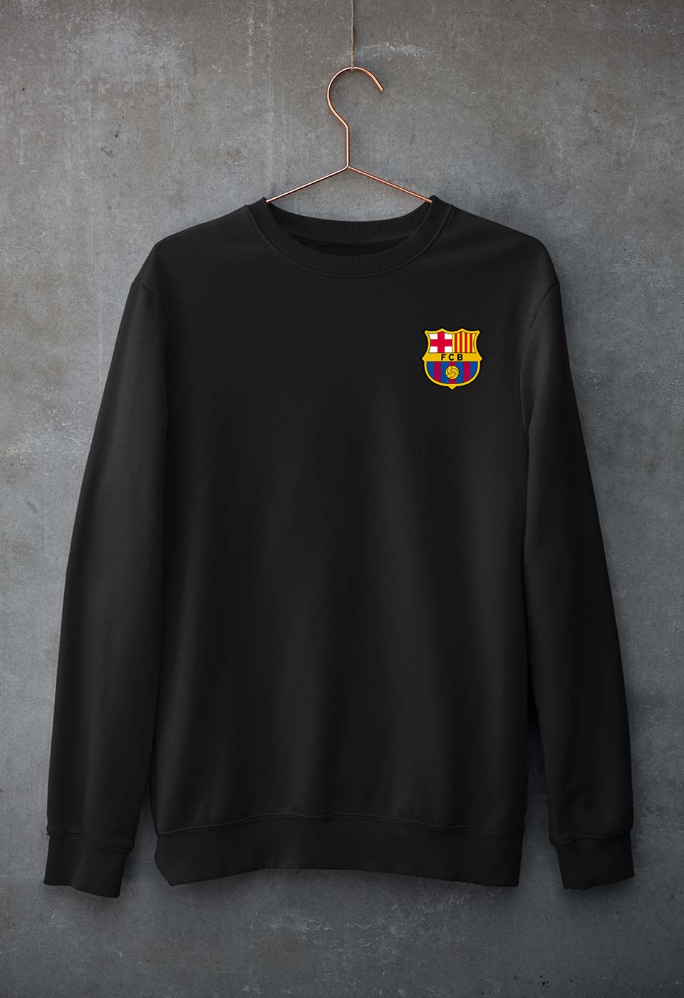 Barcelona Logo Unisex Sweatshirt for Men/Women
