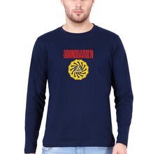 Load image into Gallery viewer, Soundgarden Full Sleeves T-Shirt for Men-Navy Blue-Ektarfa.online
