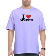 Load image into Gallery viewer, I LOVE MYSELF Oversized T-Shirt for Men
