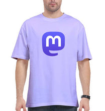 Load image into Gallery viewer, Mastodon Oversized T-Shirt for Men-Lavender-Ektarfa.online
