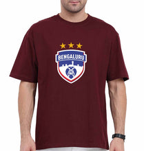 Load image into Gallery viewer, Bengaluru FC Oversized T-Shirt for Men-Maroon-Ektarfa.online
