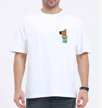 Load image into Gallery viewer, Chill guy Oversized T-Shirt for Men-White-Ektarfa.online
