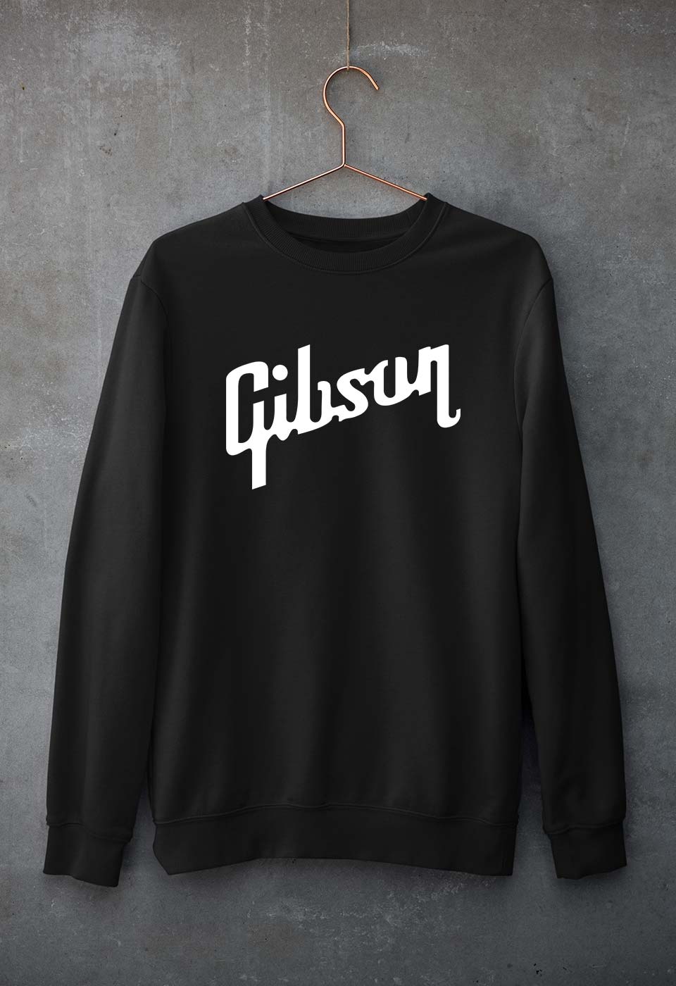 gibson Sweatshirt for Men/Women-Black-Ektarfa.online