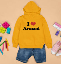 Load image into Gallery viewer, I Love Armani Hoodie for Boy/Girl
