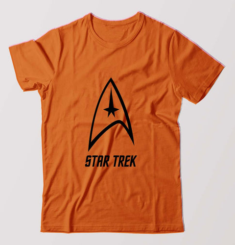 star trek T-Shirt for Men-Orange-Ektarfa.online