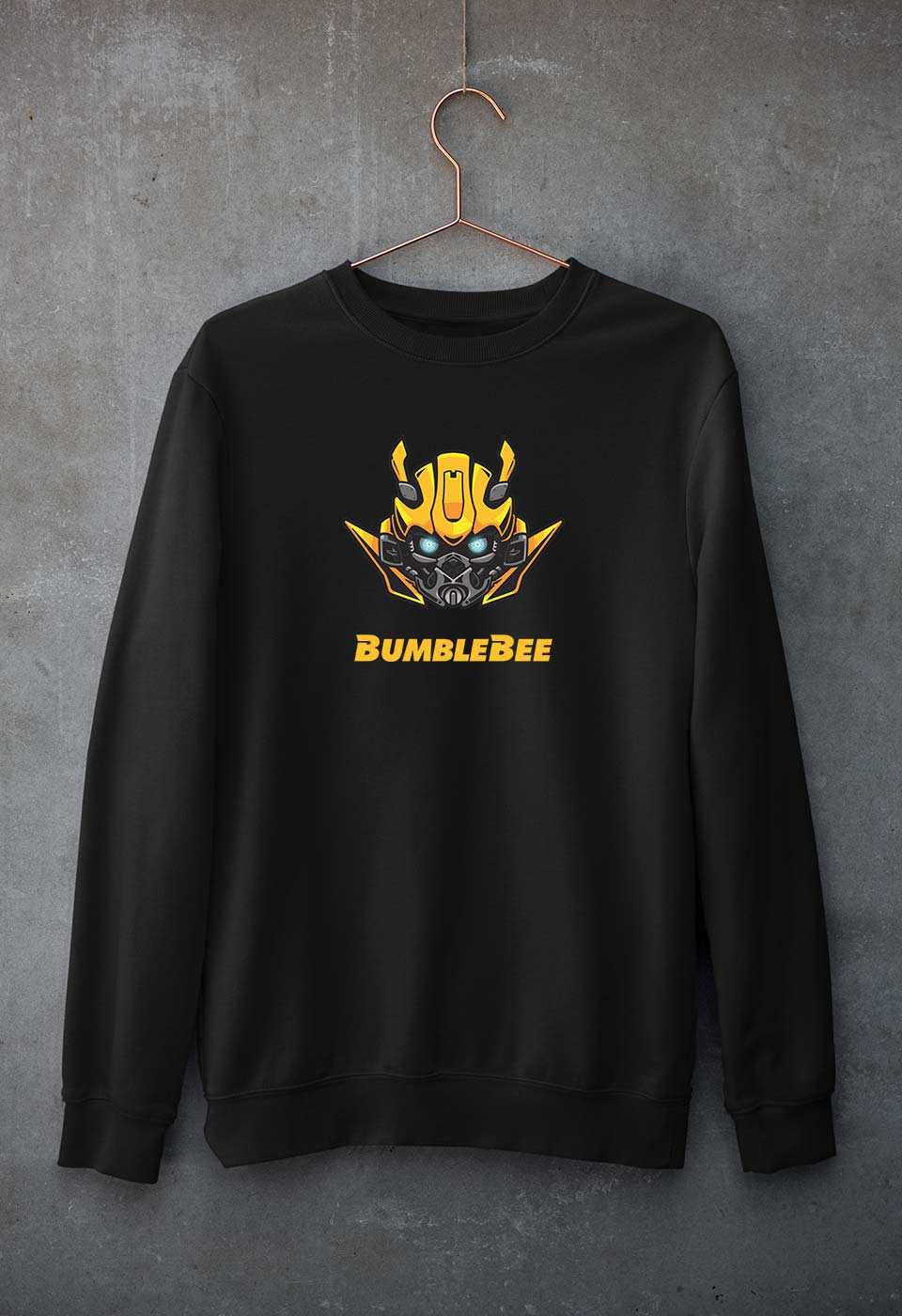 Transformers Bumblebee Sweatshirt for Men/Women-Black-Ektarfa.online