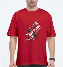 Load image into Gallery viewer, Sting Energy Oversized T-Shirt for Men-Red-Ektarfa.online
