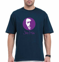 Load image into Gallery viewer, Jimi Hendrix Oversized T-Shirt for Men-Petrol Blue-Ektarfa.online

