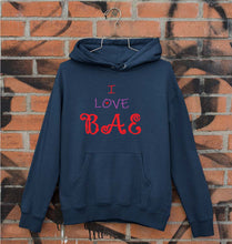Load image into Gallery viewer, love BAE Unisex Hoodie for Men/Women-Navy Blue-Ektarfa.online
