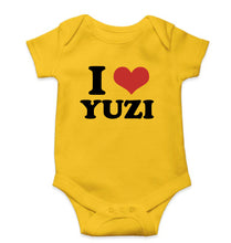 Load image into Gallery viewer, I LOVE YUZI Romper For Baby Boy/Girl-Yellow-Ektarfa.online
