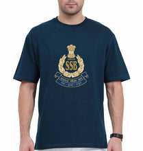 Load image into Gallery viewer, SSB Oversized T-Shirt for Men-Petrol Blue-Ektarfa.online
