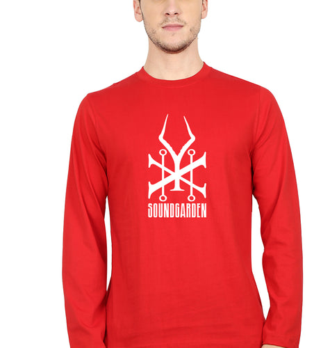 Soundgarden Full Sleeves T-Shirt for Men-red-Ektarfa.online