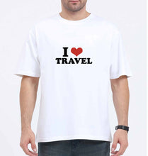 Load image into Gallery viewer, I LOVE TRAVEL Oversized T-Shirt for Men

