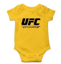 Load image into Gallery viewer, UFC Romper For Baby Boy/Girl-Yellow-Ektarfa.online
