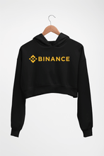 Load image into Gallery viewer, binance Crop HOODIE FOR WOMEN
