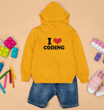 Load image into Gallery viewer, I LOVE CODING Hoodie for Boy/Girl
