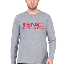 Load image into Gallery viewer, GNC Full Sleeves T-Shirt for Men-Grey Melange-Ektarfa.online
