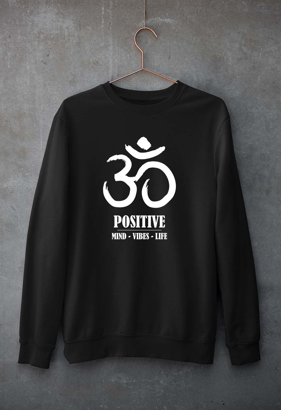 Om Sweatshirt for Men/Women-Black-Ektarfa.online