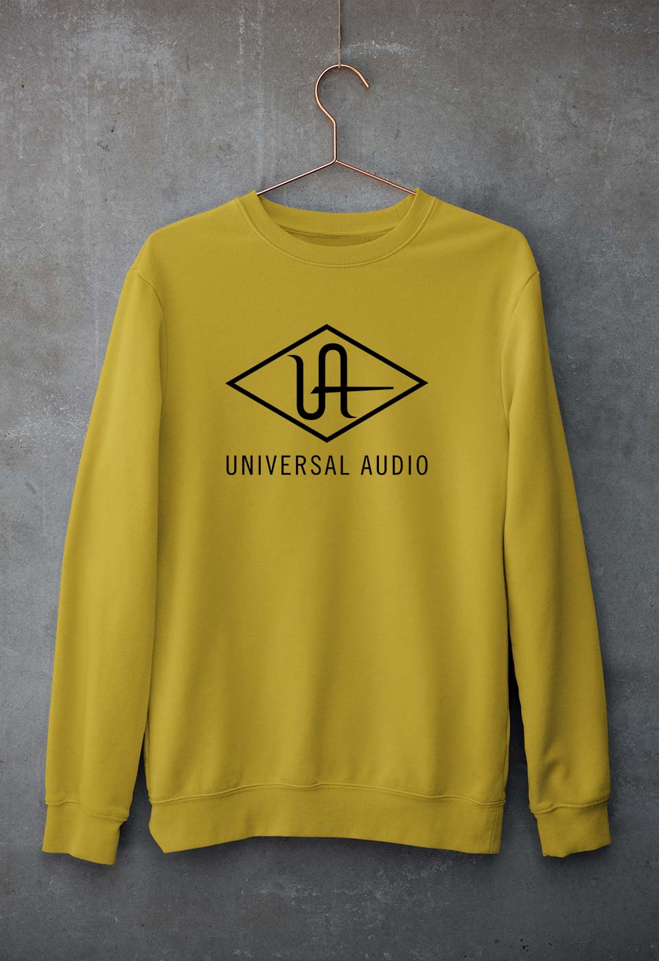 universal audio Sweatshirt for Men/Women-Mustard Yellow-Ektarfa.online
