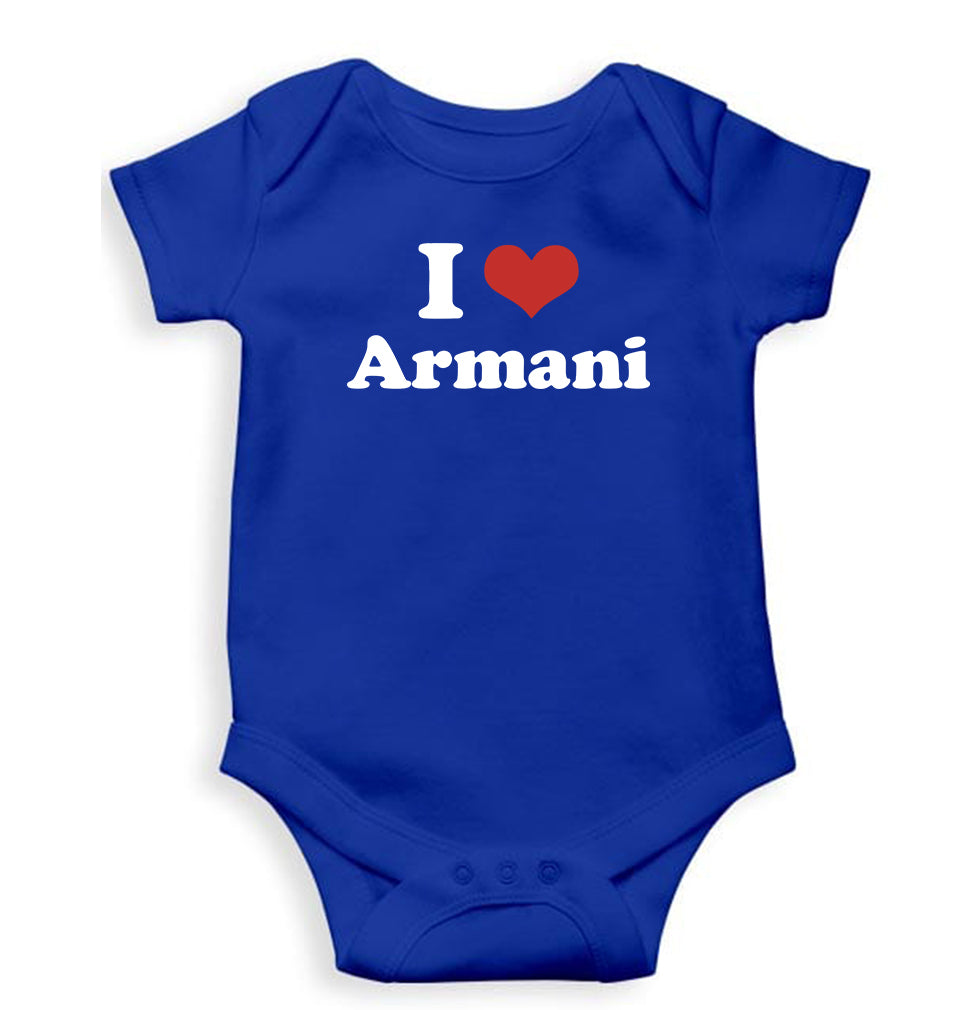 I Love Armani Romper For Baby Boy/Girl