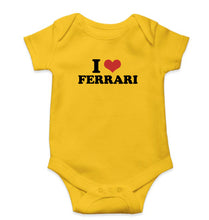 Load image into Gallery viewer, I LOVE FERRARI Romper For Baby Boy/Girl-Yellow-Ektarfa.online
