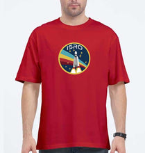 Load image into Gallery viewer, Isro Oversized T-Shirt for Men-Red-Ektarfa.online
