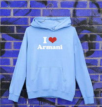 Load image into Gallery viewer, I Love Armani Hoodie for Men/Women
