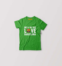 Load image into Gallery viewer, Love Barcelona T-Shirt for Boy/Girl-Flag Green-Ektarfa.online
