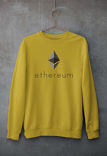 Load image into Gallery viewer, Ethereum Unisex Sweatshirt for Men/Women-Mustard Yellow-Ektarfa.online
