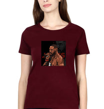 Load image into Gallery viewer, jon jones UFC T-Shirt for Women-Maroon-Ektarfa.online
