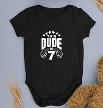 Load image into Gallery viewer, 7th Happy Birthday Kids Romper For Baby Boy/Girl
