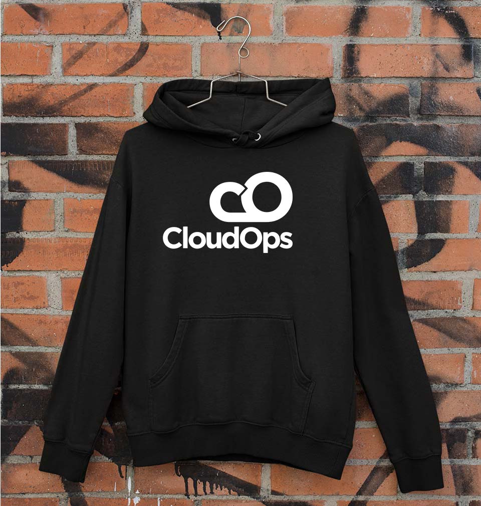 CloudOps Unisex Hoodie for Men/Women-Black-Ektarfa.online