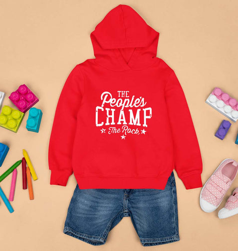 peoples champ Kids Hoodie for Boy/Girl-Red-Ektarfa.online