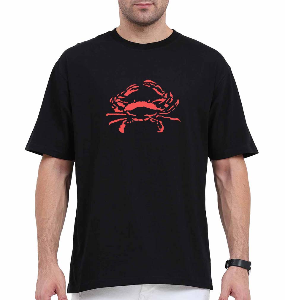 crab Oversized T-Shirt for Men