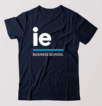 Load image into Gallery viewer, IE University T-Shirt for Men-Navy Blue-Ektarfa.online
