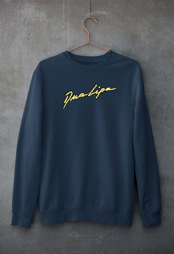 dua lipa Sweatshirt for Men/Women-Navy Blue-Ektarfa.online