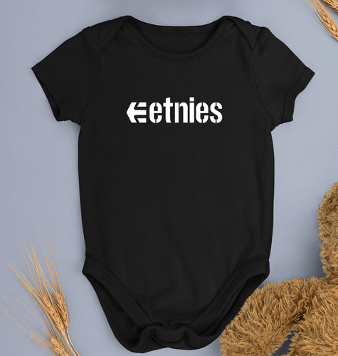 etnies Romper For Baby Boy/Girl-Black-Ektarfa.online