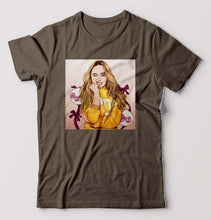 Load image into Gallery viewer, sabrina carpenter T-Shirt for Men-Olive Green-Ektarfa.online
