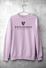 Load image into Gallery viewer, johns hopkins university Unisex Sweatshirt for Men/Women-Light Pink-Ektarfa.online

