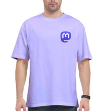Load image into Gallery viewer, Mastodon Oversized T-Shirt for Men-Lavender-Ektarfa.online
