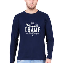 Load image into Gallery viewer, peoples champ Full Sleeves T-Shirt for Men-Navy Blue-Ektarfa.online
