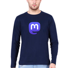 Load image into Gallery viewer, Mastodon Full Sleeves T-Shirt for Men-Navy Blue-Ektarfa.online
