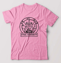Load image into Gallery viewer, utkal university T-Shirt for Men-Light Baby Pink-Ektarfa.online
