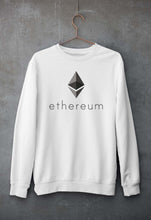 Load image into Gallery viewer, Ethereum Unisex Sweatshirt for Men/Women-White-Ektarfa.online
