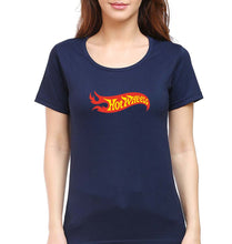 Load image into Gallery viewer, hot wheels T-Shirt for Women-Navy Blue-Ektarfa.online
