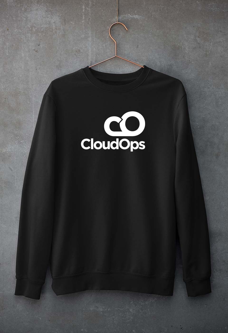 CloudOps Sweatshirt for Men/Women-Black-Ektarfa.online