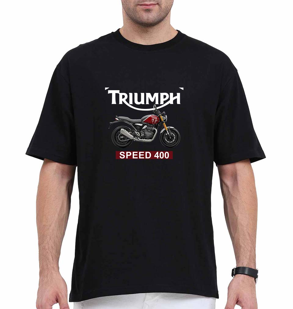 Triumph Speed 400 Oversized T-Shirt for Men