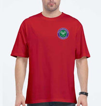 Load image into Gallery viewer, wimbledon Oversized T-Shirt for Men-Red-Ektarfa.online
