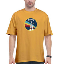 Load image into Gallery viewer, Isro Oversized T-Shirt for Men-Golden Yellow-Ektarfa.online
