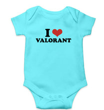 Load image into Gallery viewer, I LOVE VALORANT Romper For Baby Boy/Girl-Sky Blue-Ektarfa.online
